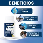 6 Mag Premium 6 Tipos De Magnésio Alta Absorção 60 Cápsulas - Imagem 2
