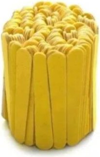 Arte Sedução Lixa Canario 8Cm 100Un