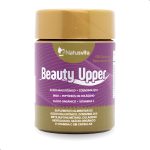 Beauty Upper. Ácido Hialurônico, Coenzima Q10, MSM Enxofre Orgânico, Vitamina C, Silício Orgânico e Peptídeos de Colágeno (01 Frasco.120 cápsulas)