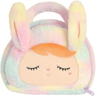 Bolsa Alça De Mao Plush Coelha Arco-Iris – Metoo