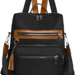 Bolsa Casual Espaçosa Alça Transversal Lateral Impermeavel Anti Furto Estilosa Elegante Média Mochila Ombro Reforçada - Marca VIBRANT ®