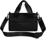 Bolsa Crossbody Feminina Transversal, Impermeável, 24 x 14 x 12 cm, Alça Ajustável, Bolso Externo, Tecido Poliéster Premium