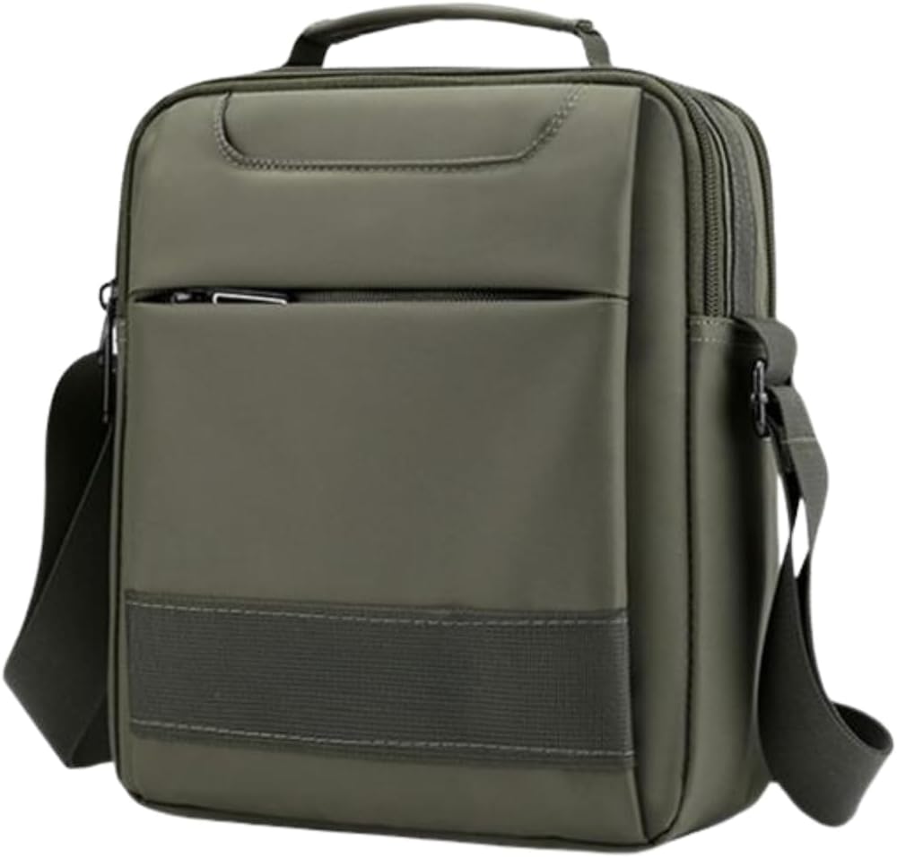Bolsa-De-Ombro-Impermeavel-Transversal-Shoulder-Bag-Unissex-Necessaire-Tiracolo.jpg Bolsa De Ombro Impermeável Transversal Shoulder Bag Unissex Necessaire Tiracolo Pochete Espaçosa Emborrachado Bolsos Divisões Dynamart Unissex 5 Compartimentos Alça Regulável