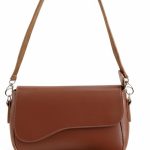 Bolsa Feminina Baguete Transversal Ombro Tiracolo Lisa Gabriela Ribeiro