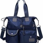 Bolsa Feminina Grande Estilo Universitário, Bolsa de Ombro Portátil Tipo Saco, Bolsa de Lado Feminina Espaçosa para o Dia a Dia ou Faculdade