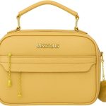 Bolsa Feminina Média Transversal Tiracolo Ombro Tote Baú QUBCCUM