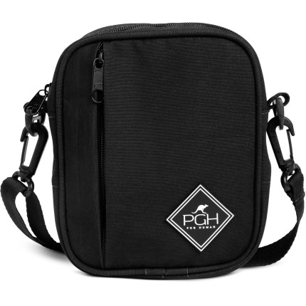 Bolsa Shoulder Bag Masculina ou Feminina Transversal Pequena em Lona Impermeável, PGH TGF