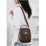 Bolsa tiracolo feminina pequena e leve para viagem, resistente à água, bolsa de ombro com vários bolsos