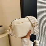 Bolsa tiracolo pequena feminina de couro vegano, alça ajustável, bolsa de ombro pequena com vários bolsos - Imagem 2