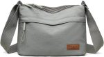 Bolsas transversais para mulheres, bolsa de ombro pequena, de nylon, leve, casual, simples, adequada para o trabalho, viagens diárias