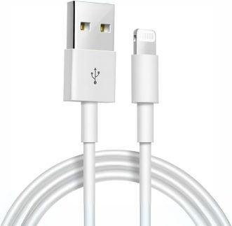 Cabo Carregador Turbo USB 2 Metros Super Resistente Compativel Com Iphone 14,13,12,11,X e XR Transferencia De Dados
