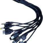 Cabo Carregador Universal 10 Conexoes Usb Para Celular