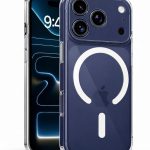 Capa Capinha Case para (iPhone 17 Pro Max) Magnética Carregamento por Indução Transparente Premium Anti Impacto, Anti Amarelamento, Proteção de Câmera (iPhone 17 Pro Max)