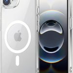 Capa Mag-safe para [iPhone 16E] Capinha Slim Premium com [Proteção de Câmera] Magnetica Clear Case Transparente [Anti-Amarelamento], Compatível com MagSafe, Resistente a Riscos e Anti Impacto
