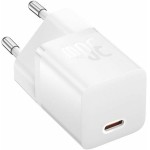 Carregador Baseus Turbo Gan5 Usb-c Para iPhone E Android (Branco, 30W) - Imagem 2