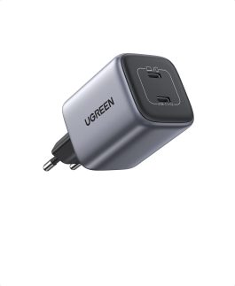 Carregador Ugreen Nexode PD GaN 45W,Modelo:CD294,CERTIFICADO ANATEL Nº:06211-23-13824