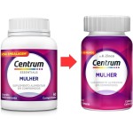 Centrum Mulher Multivitaminico Diário, com Magnésio, Vitamina D e Vitamina B12, 60 Comprimidos - Imagem 2