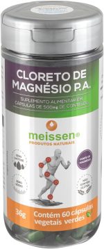 Cloreto Magnesio, Transparente, Meissen Cloreto Ma, caixa com 60 unidades