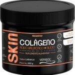 Colágeno Verisol + Hialurônico + Silicio Vitamina B6 B7 C E e Zinco 200g Sabor Laranja