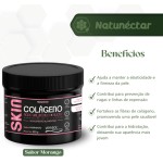Colágeno Verisol + Hialurônico + Silicio Vitamina B6 B7 C E e Zinco 200g Sabor Morango - Imagem 2