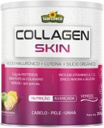 Colágeno Verisol Hidrolisado com Ácido Hialurônico + Luteína + Silício Orgânico - Collagen Skin Sunflower