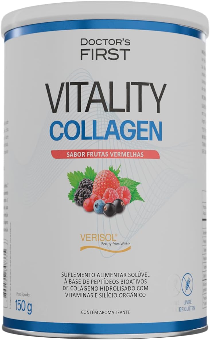 Colageno-Verisol-Silicio-Organico-Biotna-Vitamina-C-Vitamina.jpg Colageno Verisol +Silicio Orgânico + Biotna +Vitamina C + Vitamina E + Vitamina A -Doctors First -Pele Saudável -Beleza-Reducao de Rugas -Combate a Celulites