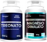 Combo Magnésio L-treonato (500mg) + Dimalato 60 Cáps
