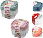 Conjunto De Potes Plásticos Herméticos 530ml, Sanremo - Leve 10 E Pague 8 Cor:Sortido