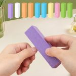 Conjunto de 10 limas de unhas para modelar unhas naturais, ferramentas profissionais de manicure para aparar unhas e cuidados diários com as bordas das unhas