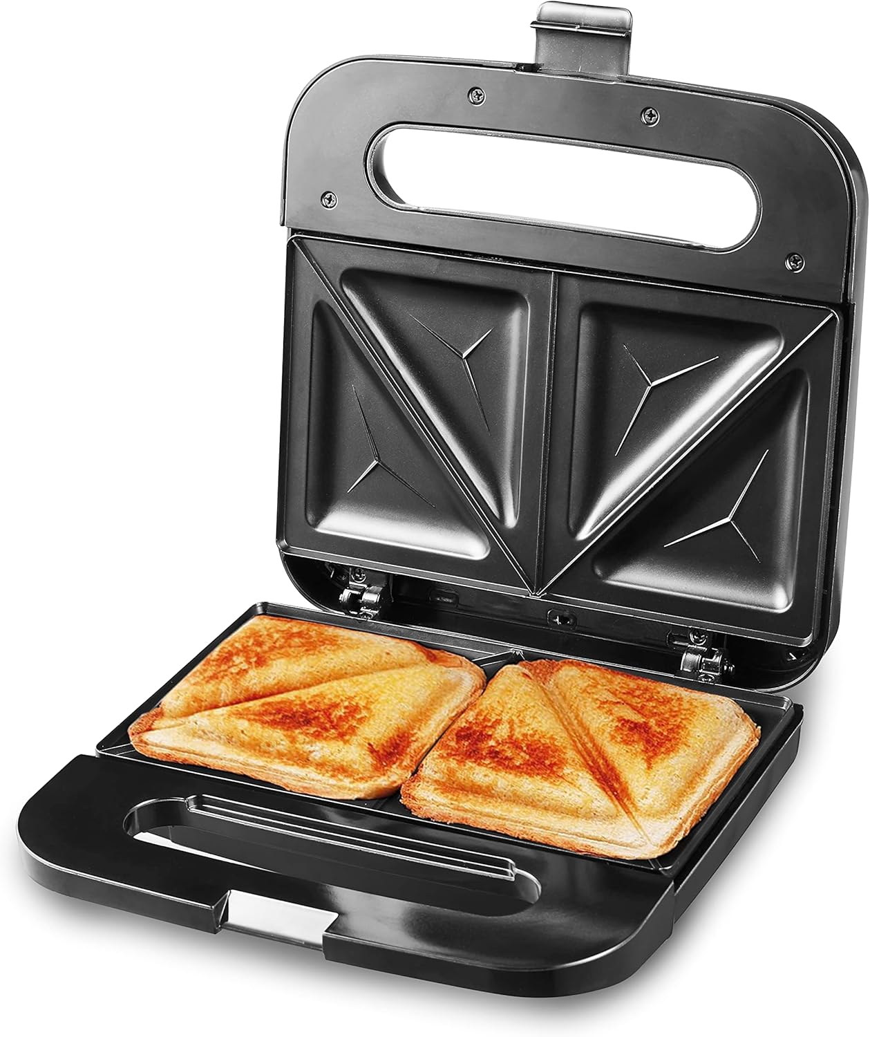 Elite-Gourmet-ESM2207XSS-Sandwich-Panini-Maker-queijo-grelhado-tortilhas-de.jpg Elite Gourmet ESM2207XSS Sandwich Panini Maker queijo grelhado, tortilhas de atum derretimento à máquina, superfície de cozedura antiaderente, 2 fatias, 750 watts, aço inoxidável