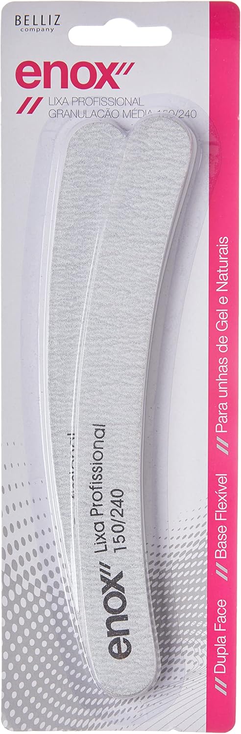 Enox-Lixa-Profissional-Granulacao-Media-150240-Banana-com-2-Unids.jpg Enox Lixa Profissional Granulação Média 150/240 Banana com 2 Unids