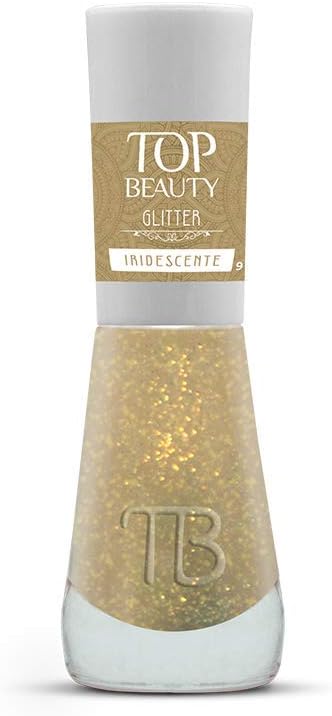 Esmalte-New-Top-Beauty-9Ml-Glitter-102-Iridescente.jpg Esmalte New Top Beauty 9Ml Glitter - 102 - Iridescente, Top Beauty