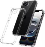 FIT IT Capa Capinha Anti Impactos Compatível com iPhone 16e, Bordas Ressaltadas para Proteção Câmera