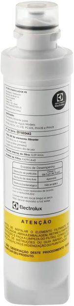 Filtro/Refil de Água para Purificador PE11, Branco, Electrolux, 41037245