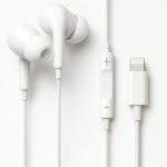 Fone De Ouvido Com Fio Intra Auricular Compativel Com iPhone 14/13/12/11/XR/XS/X/8/SE Microfone integrado Qualidade Premium Compatível Com iOS