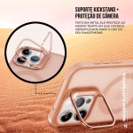 Gshield Capa Case Capinha Titanium Desert com Protetores de Lente e Alça Suporte Elevada na Câmera, Compatível com MagSafe para (Bege, iPhone 17 Pro Max) - Imagem 2