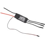 HUIOP 50A Brushless 3-6S LiPo ESC Com Silício + Cobre BEC, 5V 4A, para Asa Fixa, Drones, Multirotor e Quadcopter - Imagem 2