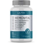 Hemovital Polivitaminico 22 vitaminas e minerais A Z 60 Tabs vegano - Lauton Nutrition…