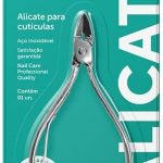 Isacare Personal - Alicate de Cutícula | Aço Inoxidável com Cabeça Curta, Corte Preciso e Esterilizável em Autoclave