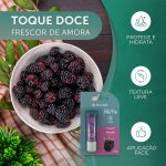 Isacare – Protetor Labial Frutis Amora FPS 15 3,5g | Aroma de Frutas e Brilho Natural | Hidratação 24h com Manteiga de Karité | Proteção UVA/UVB