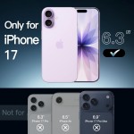 JETech Capa Magnética para iPhone 17 6,3 Polegadas Compatível com MagSafe, Case Protetora de Telefone à Prova de Choque, Parte Traseira Transparente Anti-Riscos (Roxo) - Imagem 2