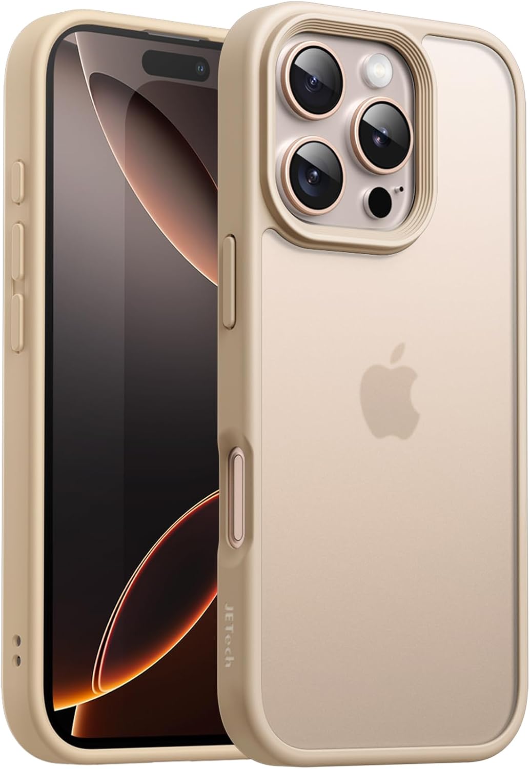 JETech-Capa-Matte-para-iPhone-16-Pro-Max-69-Polegadas.jpg JETech Capa Matte para iPhone 16 Pro Max 6,9 Polegadas, Case Proteção Contra Quedas de Nível Militar à Prova de Choque, Traseira Translúcida Fosca, Anti-Impressão Digital (Titânio-Deserto)