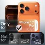 JETech Capa Matte para iPhone 17 Pro 6,3 Polegadas, Proteção Contra Quedas de Nível Militar À Prova de Choque, Proteção Completa da Lente da Câmera, Case Traseira Translúcida Fosca (Laranja) - Imagem 2