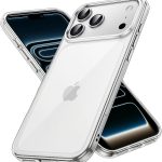 JETech Capa para iPhone 17 Pro Max 6,9 Polegadas, Case Protetora de Telefone à Prova de Choque, Anti-Amarelecimento, Parte Traseira Transparente Anti-Riscos (Claro)