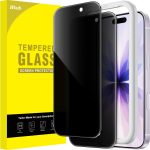 JETech Película de Vidro Temperado de Privacidade para iPhone 17 6,3 Polegadas, Protetor de Tela Anti-Espião com Ferramenta de Instalação Rápida, Pacote com 2