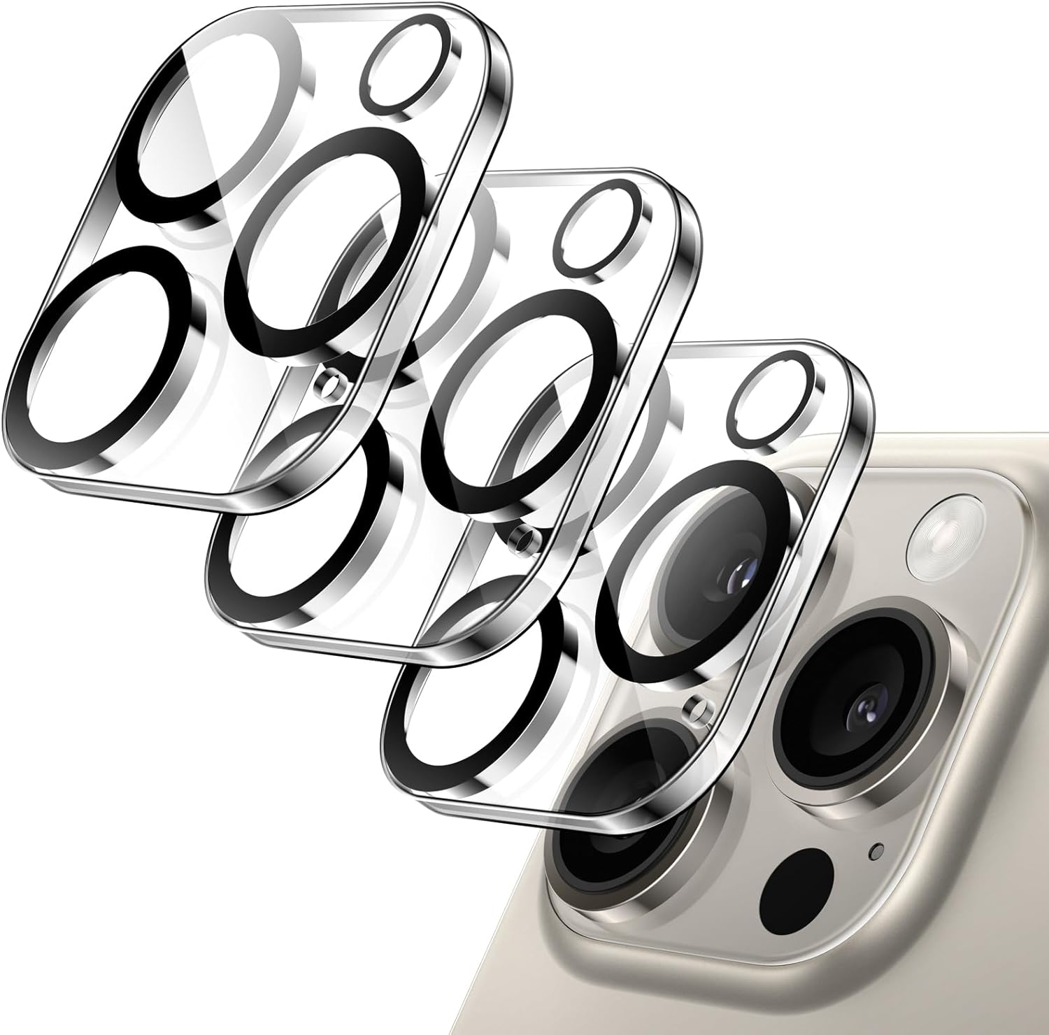 JETech-Protetor-de-Lente-de-Camera-para-iPhone-16-Pro.jpg JETech Protetor de Lente de Câmera para iPhone 16 Pro 6,3 Polegadas e iPhone 16 Pro Max 6,9 Polegadas, Vidro Temperado 9H, Antirriscos, Amigável ao Caso, HD Claro, Pacote com 3