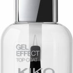 KIKO MILANO, New Gel Effect Top Coat, Esmalte Finalizador de Unhas com Efeito Gel, Incolor