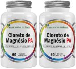 KIT 2X Cloreto de Magnésio PA 60 Cápsulas - Flora Nativa