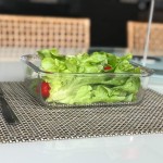 KIT 4 Potes de Vidro Retangular com Tampa Hermética 1520ml Cor:Branco (QH) - Imagem 2