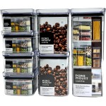 KIT LUMINI 7 PEÇAS QUADRADAS